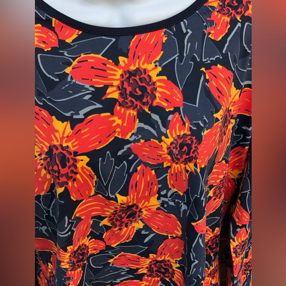 Hang Ten Swim Rash Guard Shirt, Long Sleeve With Back Pocket.Woman’s Size XL NWT - Picture 6 of 11